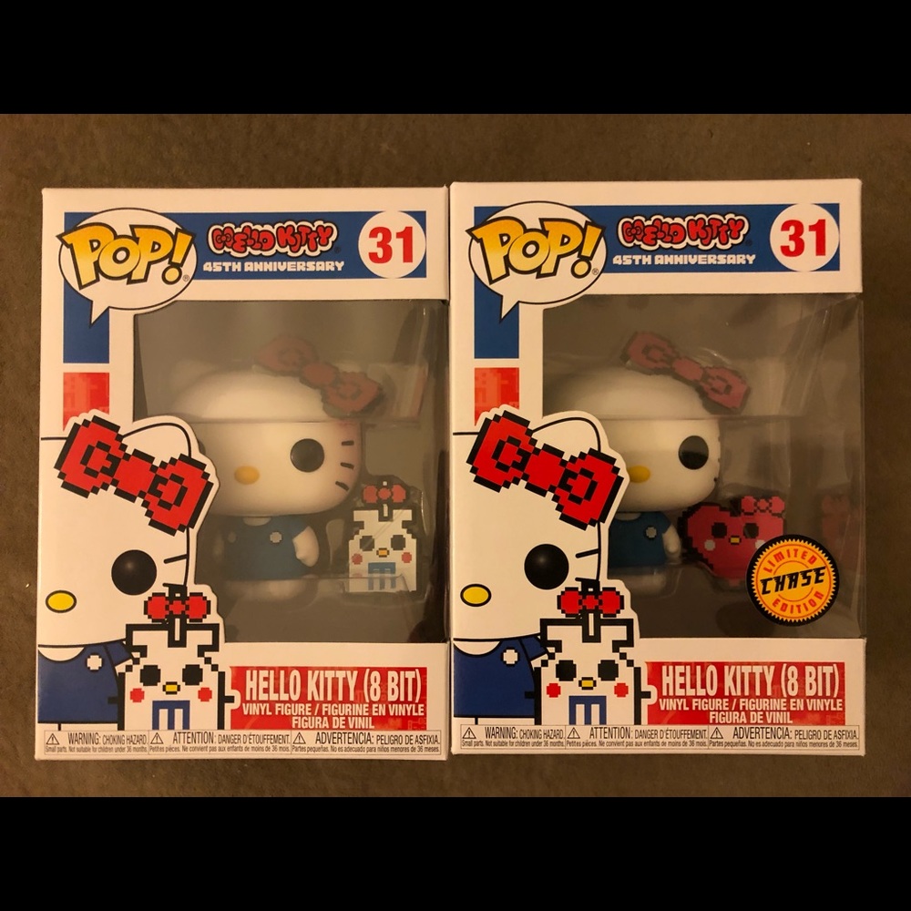 Hello Kitty 8bit Pop Figure (w/ Chase)